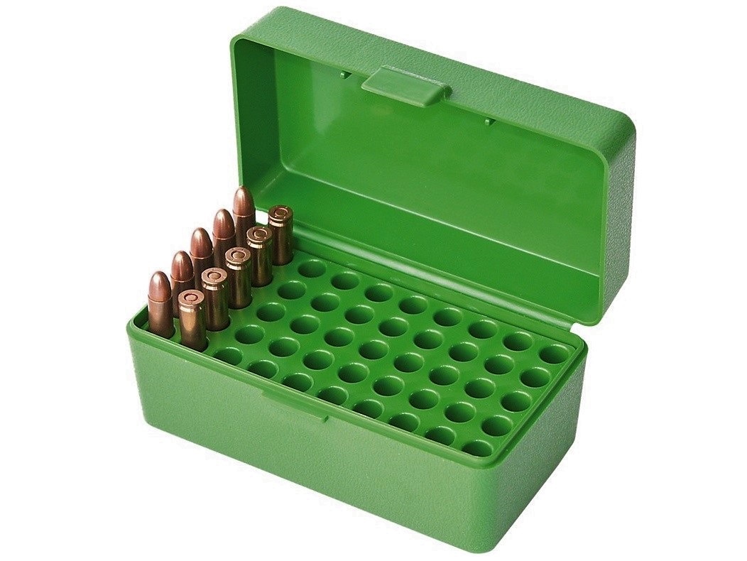 MTM 22HORN Ammo Box GREEN content 50